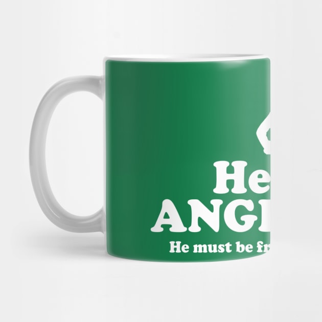 Elf Quote - Angry Elf (White) by NorRadd Designs